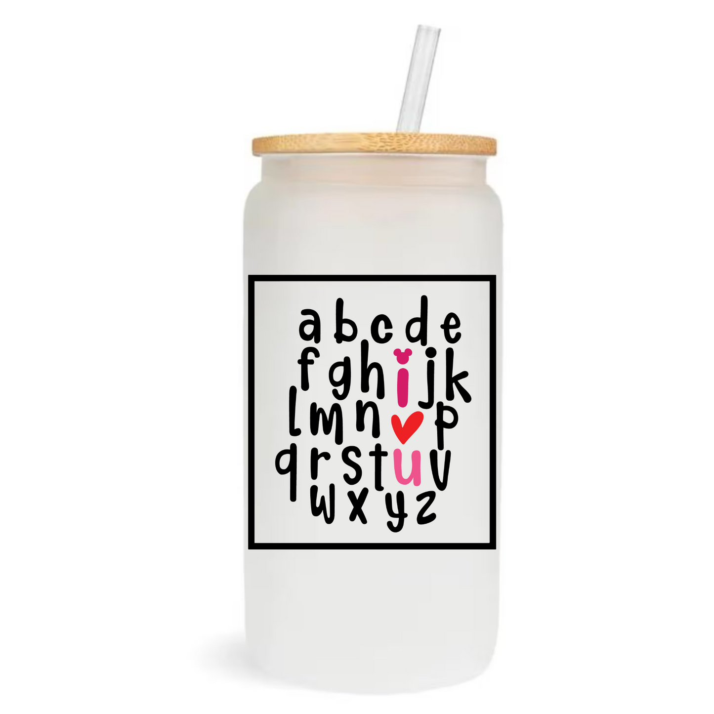 Valentine’s and Galentine’s Day Iced Coffee Cup
