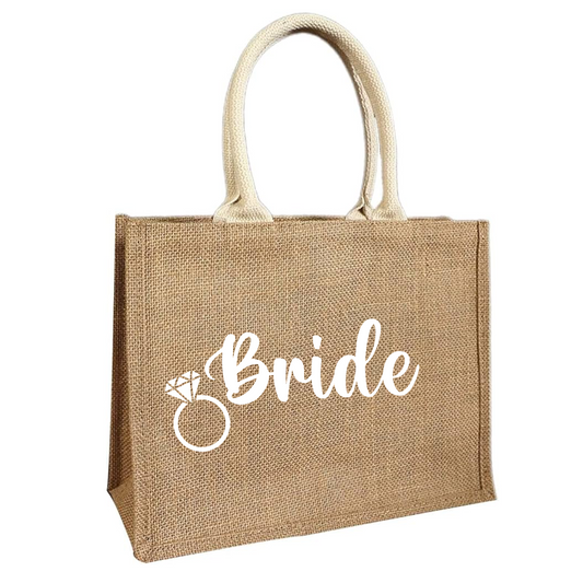 Bridal Burlap Bags
