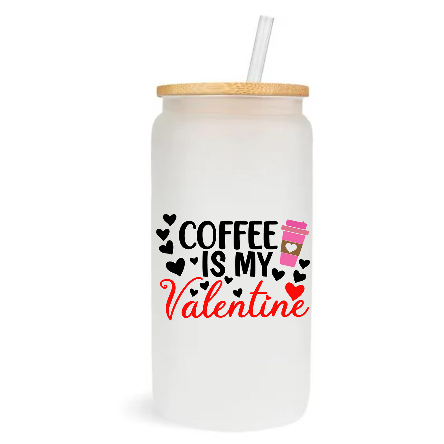 Valentine’s and Galentine’s Day Iced Coffee Cup