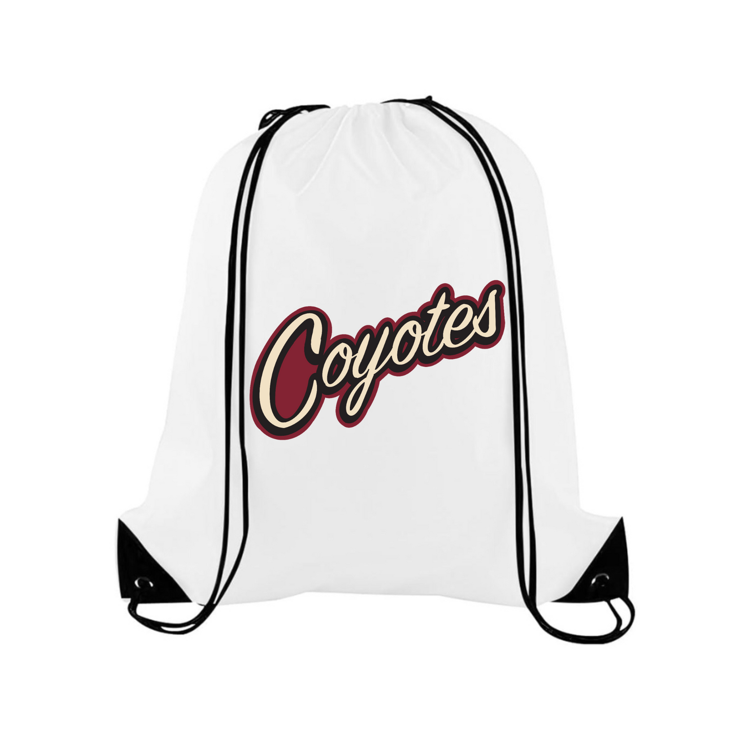 Cremona Coyotes Drawstring Bag