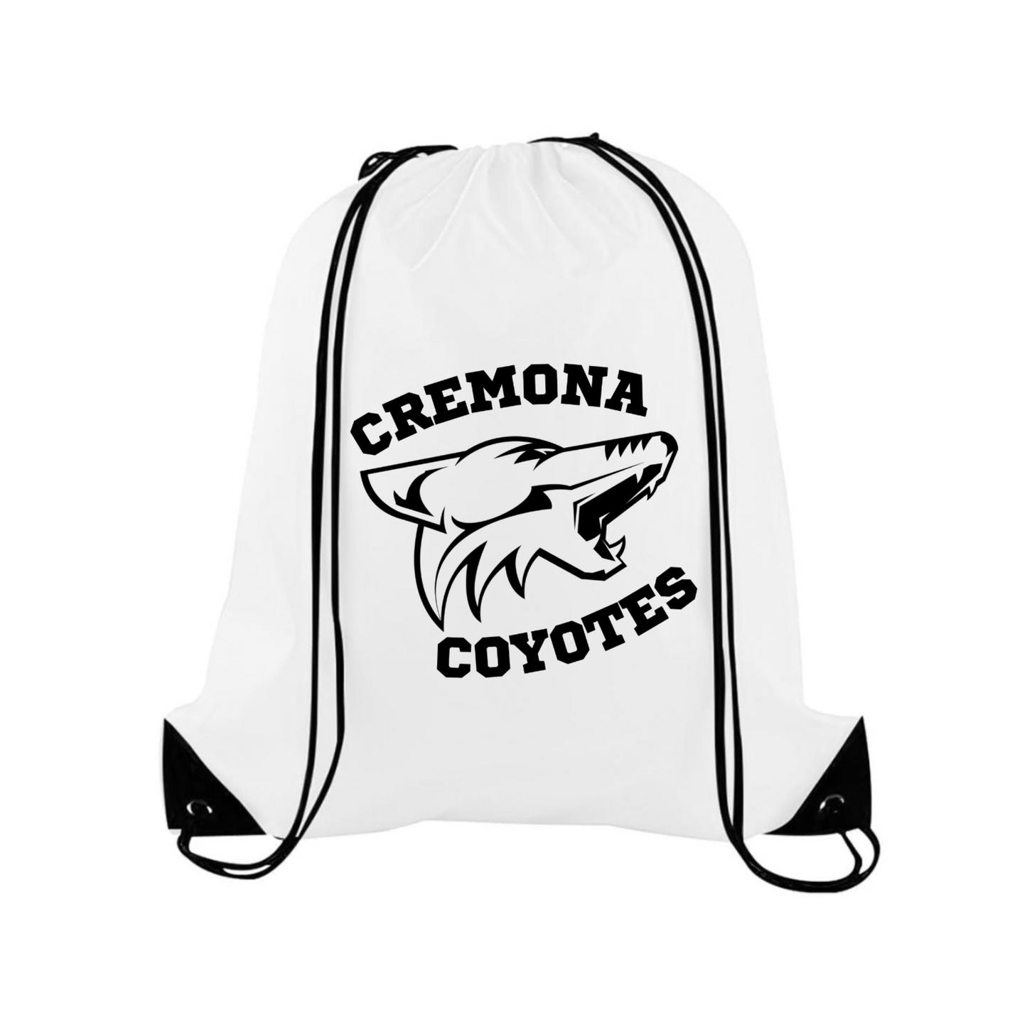 Cremona Coyotes Drawstring Bag