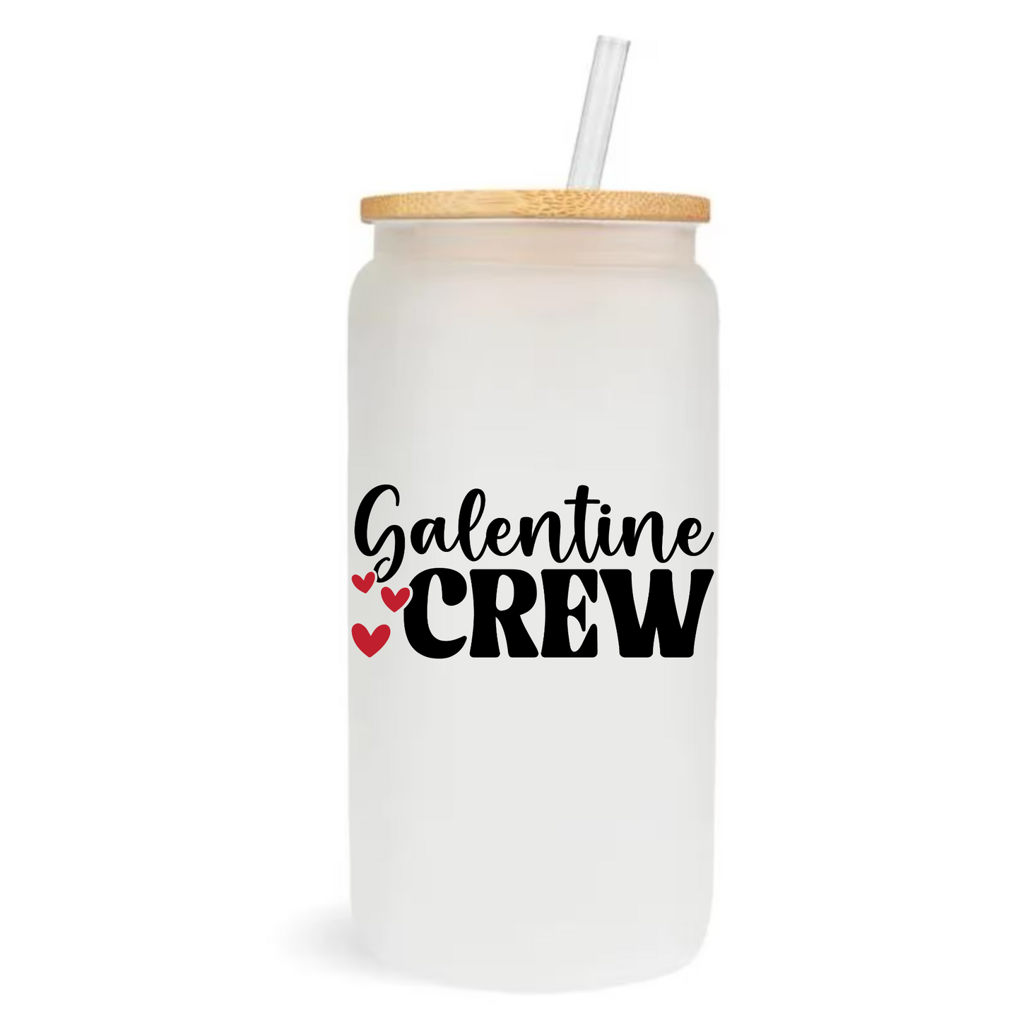 Valentine’s and Galentine’s Day Iced Coffee Cup