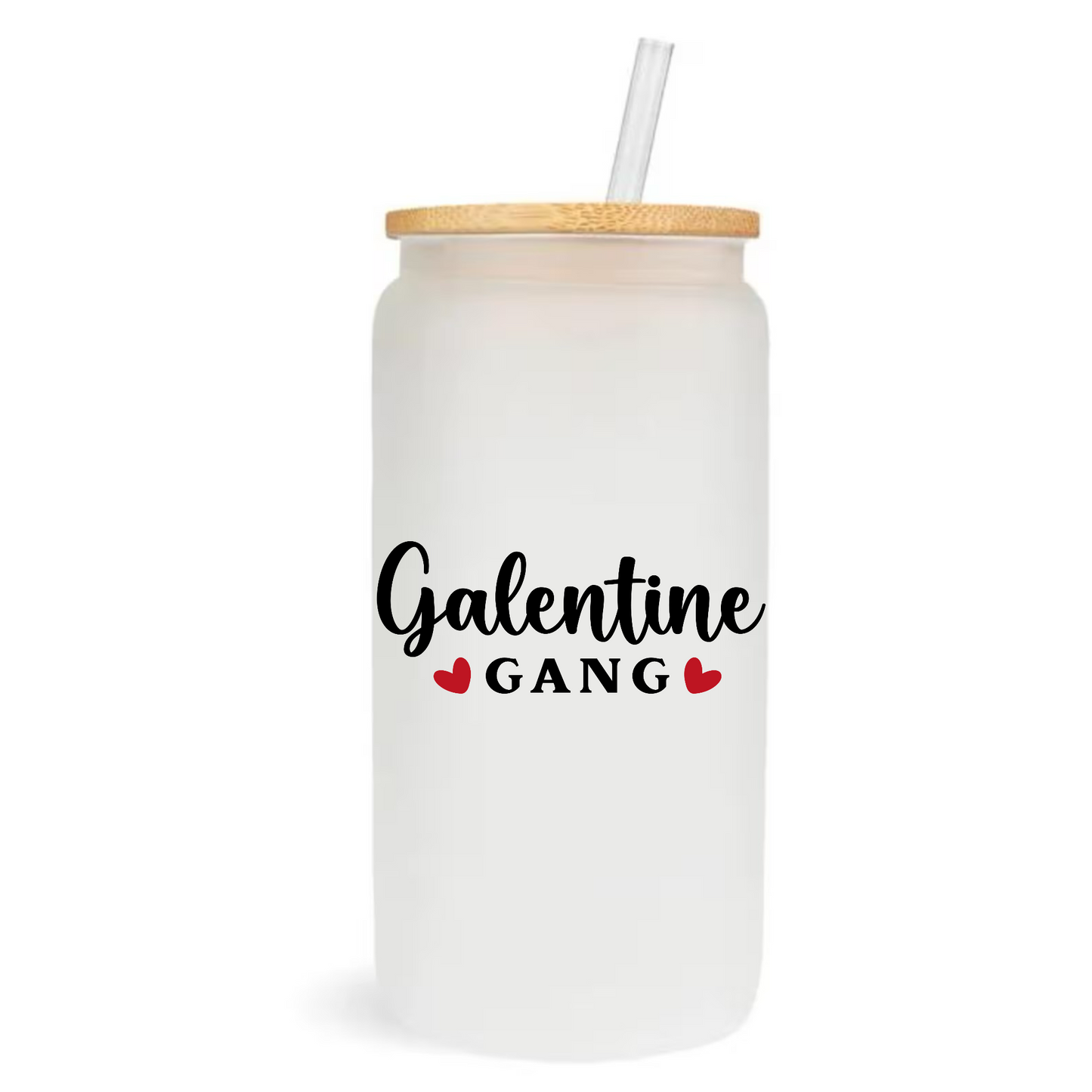 Valentine’s and Galentine’s Day Iced Coffee Cup