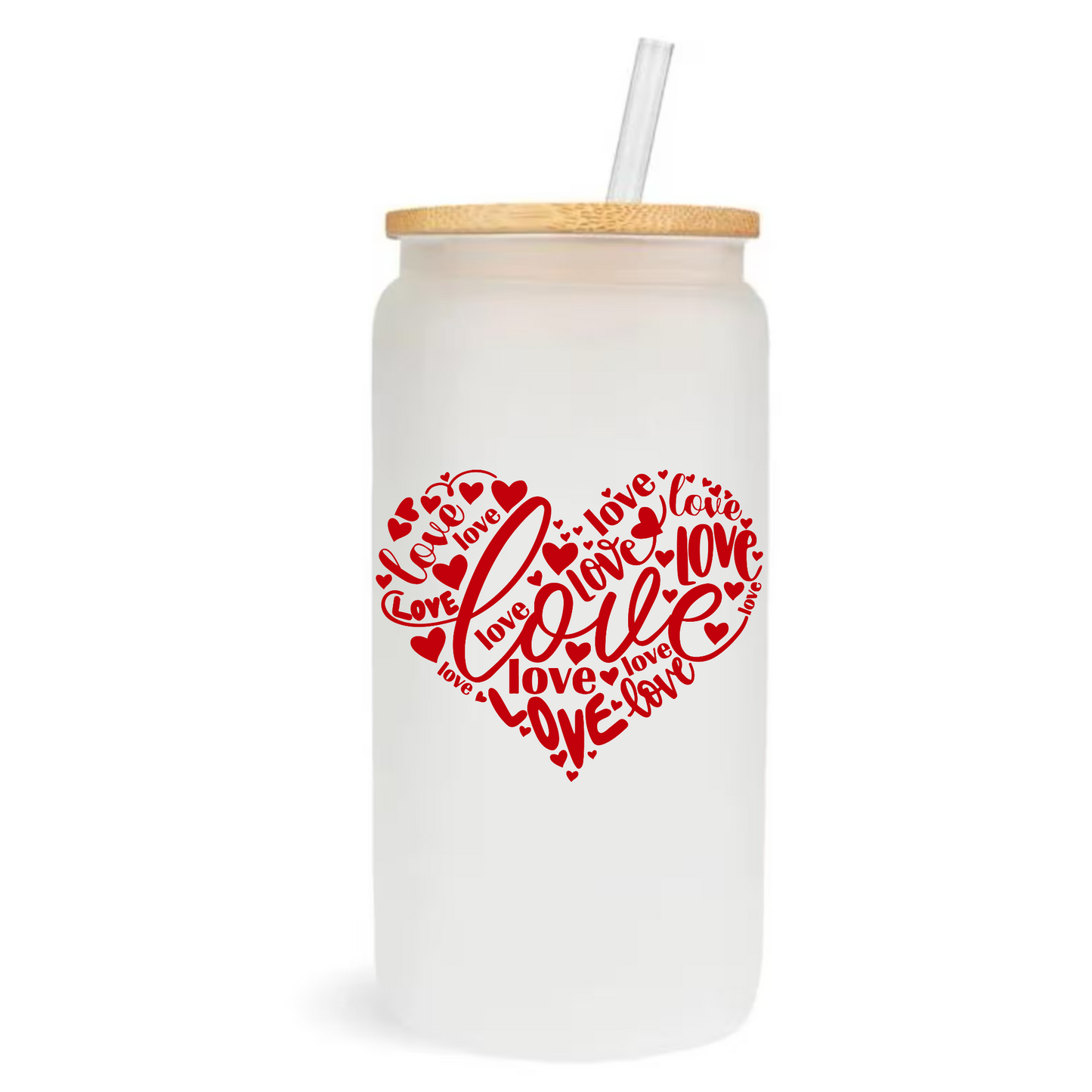 Valentine’s and Galentine’s Day Iced Coffee Cup