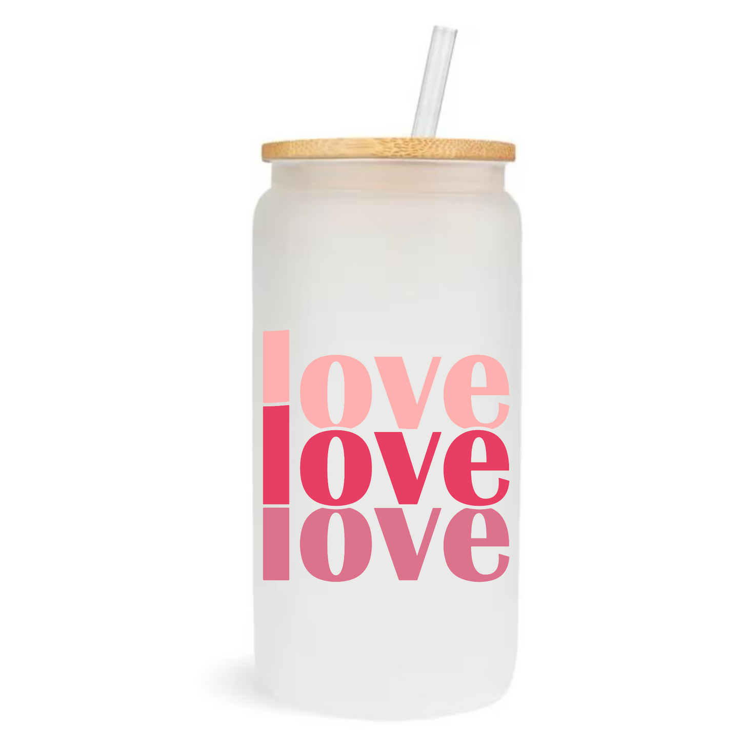 Valentine’s and Galentine’s Day Iced Coffee Cup
