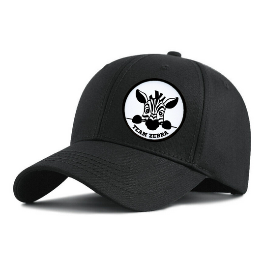 Team Zebra Baseball Hat