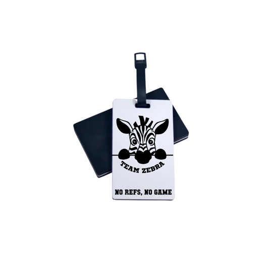 Team Zebra Luggage Tag