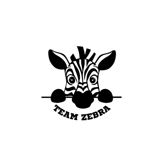 Team Zebra Sticker