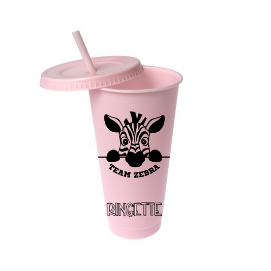 Team Zebra Tumbler